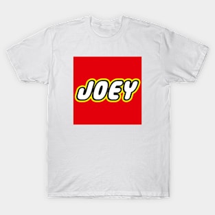 JOEY - Personalized LEGO Name T-Shirt